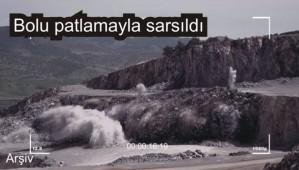 Bolu'daki patlamalar korkuttu 