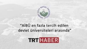 TRT : " AB LK ON NVERSTE ARASINDA"