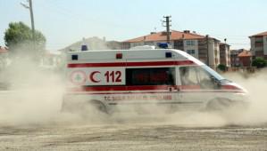 Ambulans ofrleri tozu dumana katt