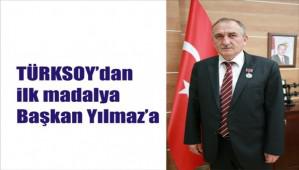 Bakan Ylmaz madalya ald