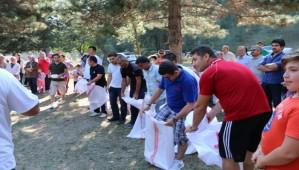 Tarm Ailesi Abant'ta bulutu