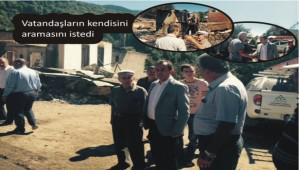 Tanju zcan yangn blgesine gitti