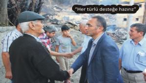 AK PARTL SYASLER YANGIN FELAKETNN YAANDII KY ZYARET ETT