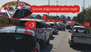 BOLU'DA TERRE BAYRAKLI PROTESTO...