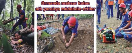 Heyelanda mahsur kalanlar iin dakikalarla yartlar