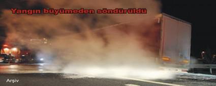 TEM otoyolunda tr yangn