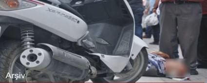 Motosiklet yal adama arpt