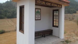 Otobs duraklar muhtarlara zimmetlendi