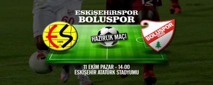 Boluspor Eskiehirspor ile karlayor...