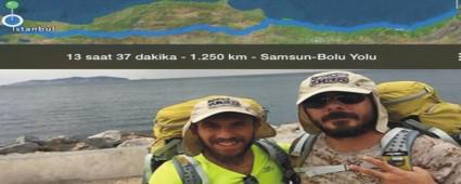 Yaya Olarak 12 Gnde Bolu'ya Ulatlar
