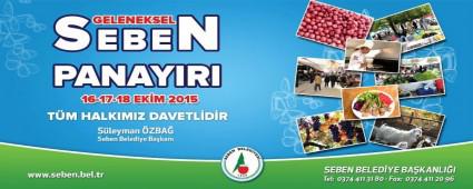 GELENEKSEL SEBEN PANAYIRI BALIYOR...