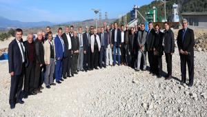 Bakan Ylmaz muhtarlara almalar gezdirdi