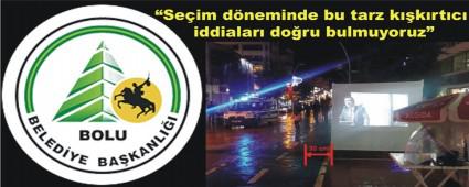 Belediye MHP'yi uyard