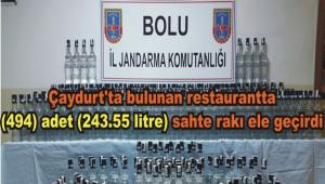 Sahte rak operasyonu