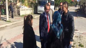 CHP'li zcan'dan Salk Mahallesi izlenimleri