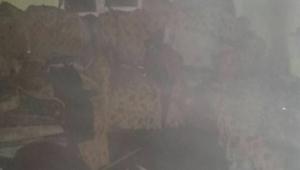 YUMRUKAYA'DA EV YANGINI!