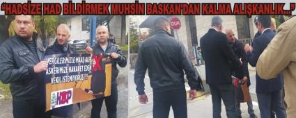 FGEN YKSEKDA'A PANKARTLI TEPK