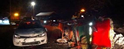 ABANT'TA OTOMOBL FAYTON KAZASI