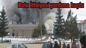 Et entegre tesisindeki yangn