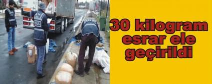 Bolu'da uyuturucu operasyonu