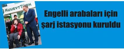 Engelliler iin arj istasyonu