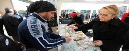 Belediye'den Kandil helvas ikram