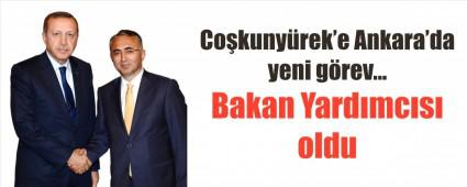 Cokunyrek Bakan Yardmcs oldu