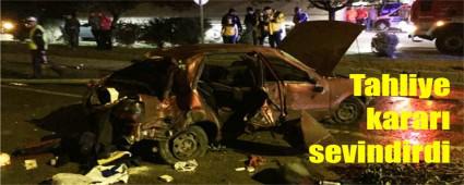 2 kiinin ld kazada tahliye sevinci