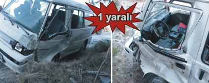 Mudurnu'da trafik kazas 