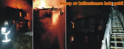 Gerede'de, 2 yangn korkuttu