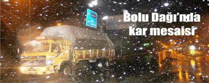Bolu Da'nda kar ilesi