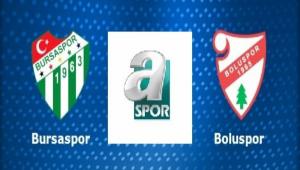 Bursaspor-Boluspor A Spor'da