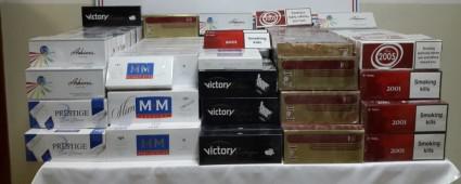 5100 paket kaak sigara ele geirildi