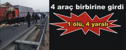 Zincirleme trafik kazas 