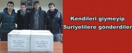 Bizden daha ok ihtiyac olanlar var