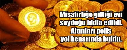 ALTINLAR YOL KENARINDA BULUNDU