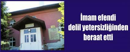 Dolandrclktan yarglanan imam beraat etti