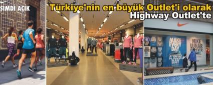 'YENLENEN YZYLE NIKE HIGHWAY OUTLET'TE''
