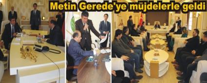 Metin'den, Belediye ve TSO ziyareti
