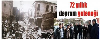 Depremden sonra 72 yldr mevlit okutuyorlar