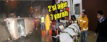 BOLU'DA TRAFK KAZASI