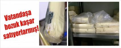 Bolu'da bozuk gda operasyonu