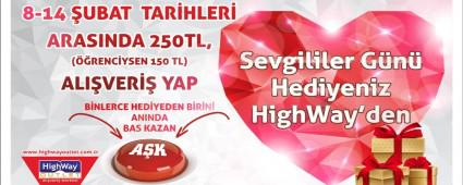 SEVGLLER GN HEDYENZ HIGHWAY OUTLET'TEN