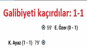 Yeniaa galibiyeti kard: 1-1
