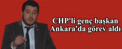 Bolu'da bir genlik kolu bakannn Ankara'da ald ilk grev