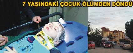 OKULU IKII OTOMOBLN ARPTII OCUK YARALANDI