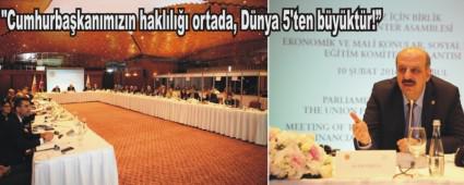 ERCOKUN, ULUSLARARASI ARENADA CUMHURBAKANI ERDOAN'I SAVUNDU