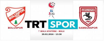 Bolu-Samsun TRT Spor'da