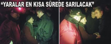 Vali yangnzedelere destek verdi