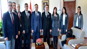 Bolu Defterdarl'ndan Rektr Cokun'a Ziyaret